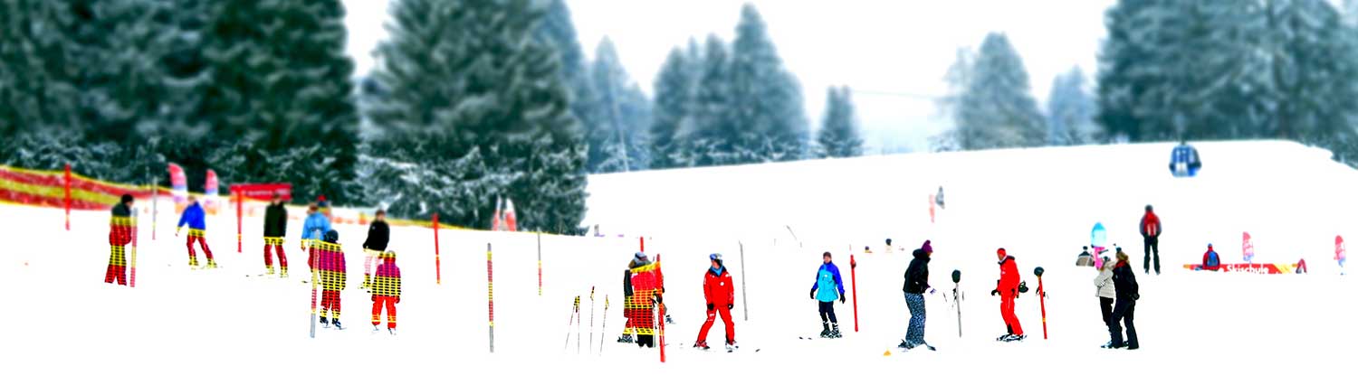 Skifahren lernen